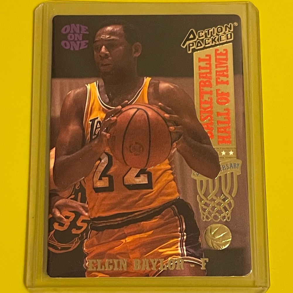 Elgin Baylor #8 1993-94 Action Packed [Hall Of Fame] Basketball Trading Card